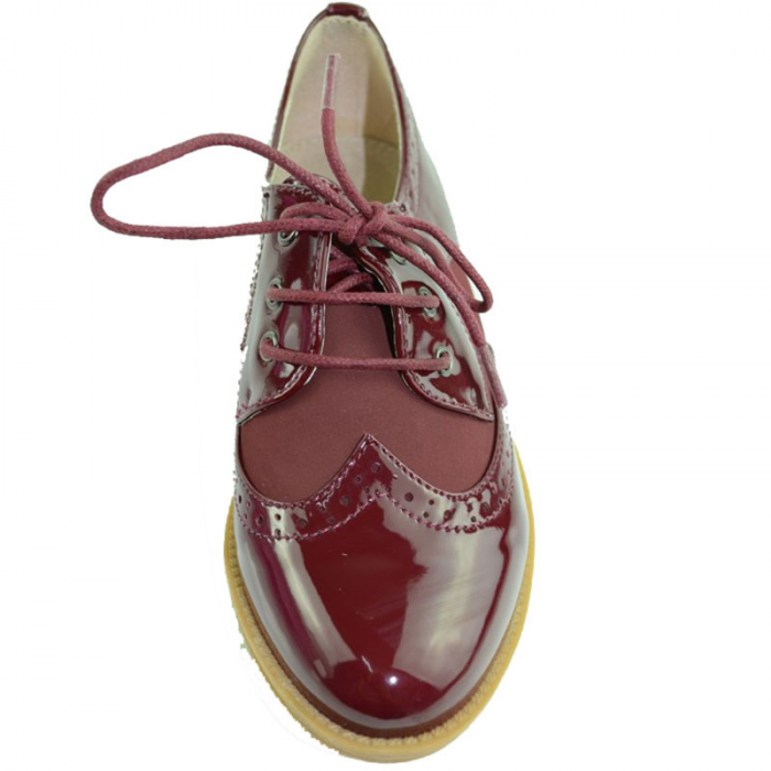 Pantofi pentru fete MRS M87M, Bordo [2]
