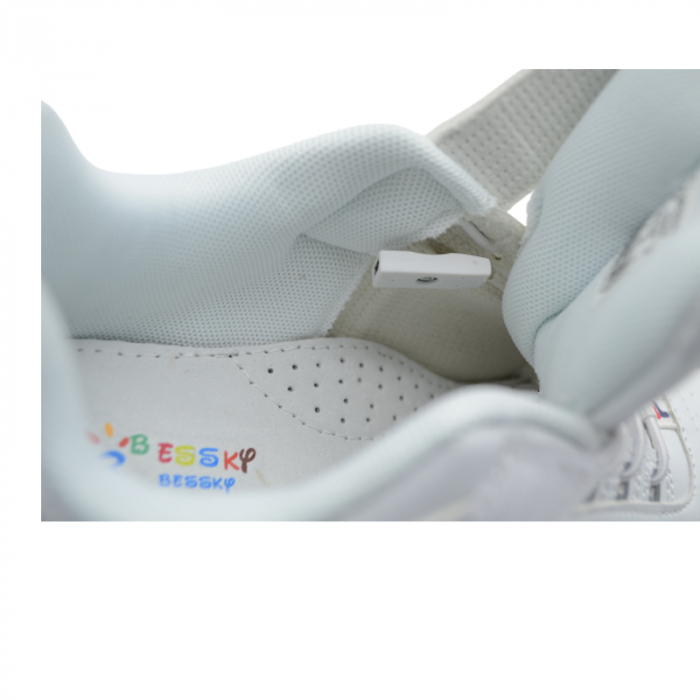 Pantofi ortopedici pentru baieti Bessky B8893-1B, Alb [6]