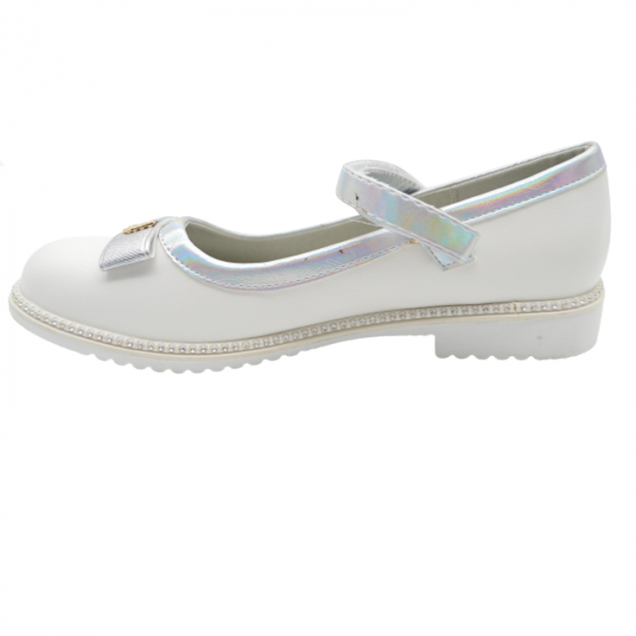 Pantofi pentru fete Bessky NC445-4B, Alb [5]