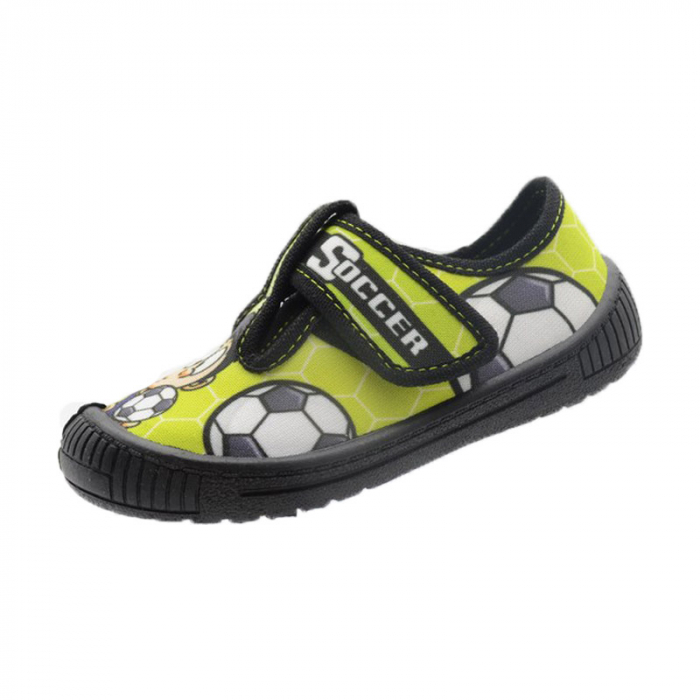 Pantofi profilactici din panza pentru baieti 3F 3FN3G-26, Galben [4]