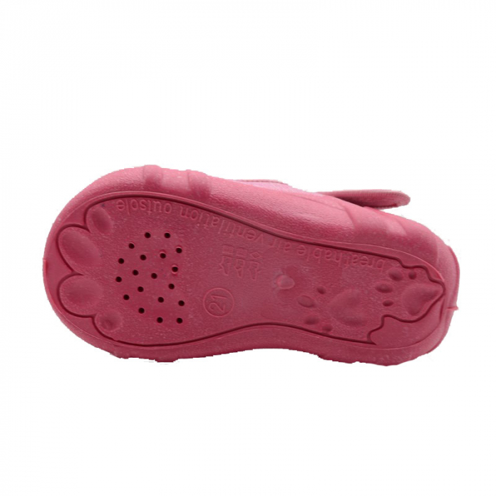 Pantofi profilactici din panza pentru fete Renbut 33-415-98R1-19, Roz [2]