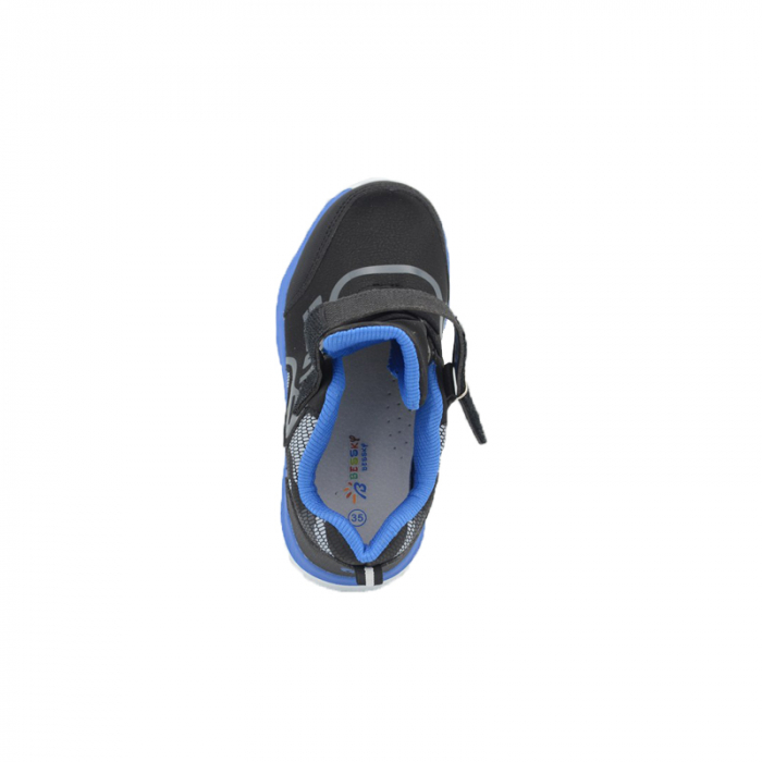 Pantofi sport pentru baieti Bessky WY70062-1-35, Negru [5]