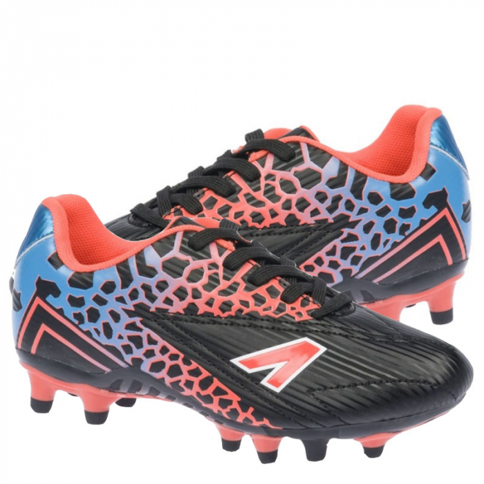 Pantofi sport de fotbal pentru baieti American Club 150705SC-N-27, Negru [3]