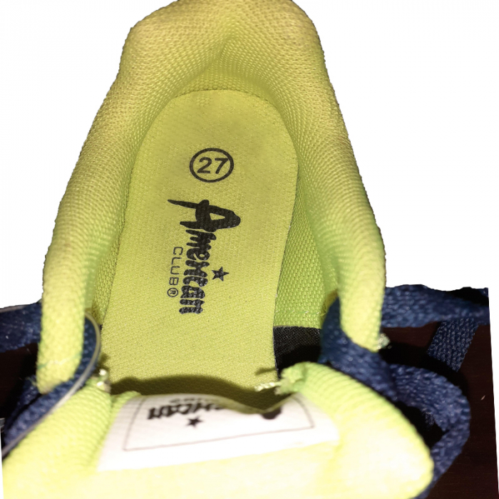 Pantofi sport de fotbal pentru baieti American Club 150705TF-B-30, Bleumarin [5]