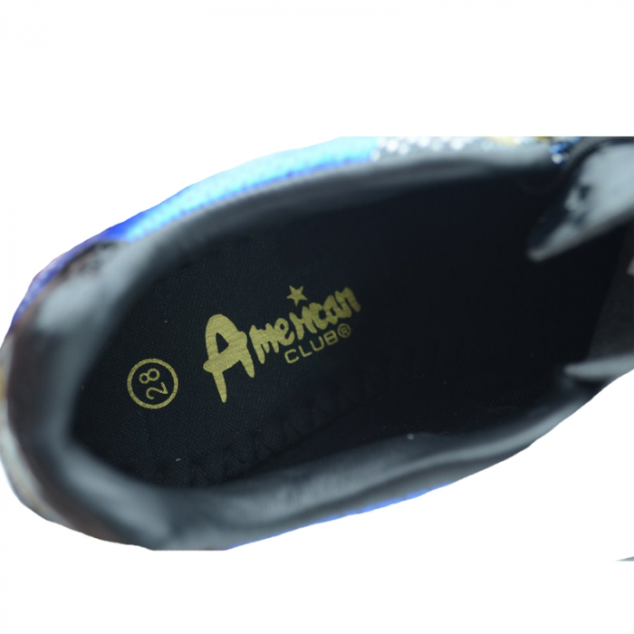 Pantofi sport de fotbal pentru baieti American Club OG24/19A, Albastru [5]