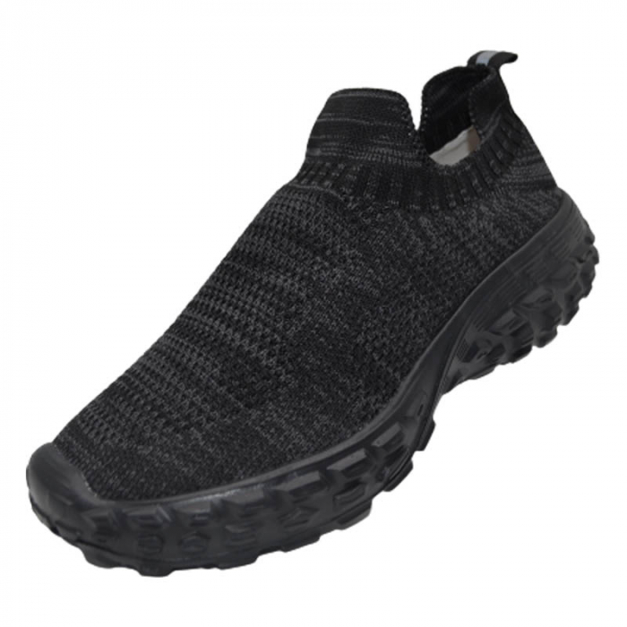 Pantofi sport din panza pentru baieti Tom Miki T-10518-A, Negru [3]