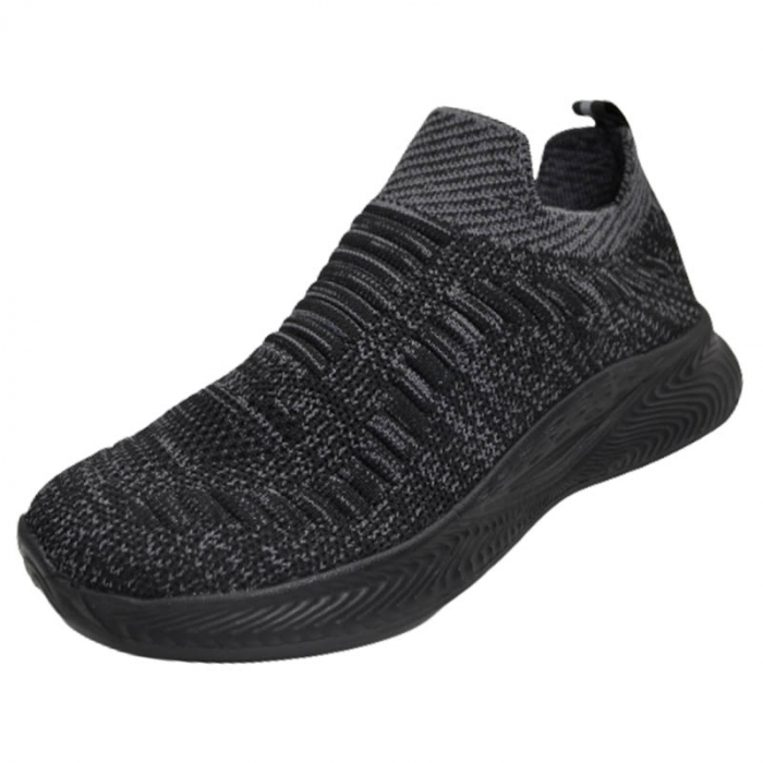 Pantofi sport din panza pentru baieti Tom Miki T-0361-A, Negru [3]