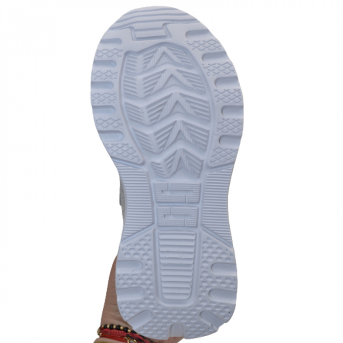 Pantofi sport din panza pentru fete American Club XD70/23G, Gri [4]