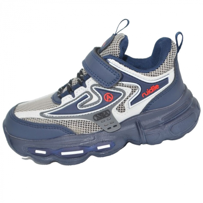 Pantofi sport ortopedici pentru baieti Tom Miki T-11148-C, Bleumarin [1]
