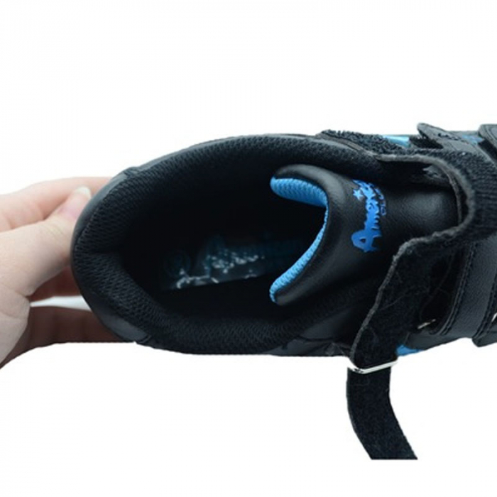 Pantofi sport pentru baieti American Club 111205, Negru [4]