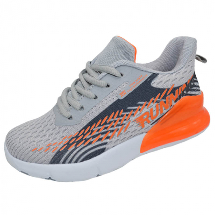 Pantofi sport din panza pentru baieti Tom Miki C-T9299-H, Gri [1]