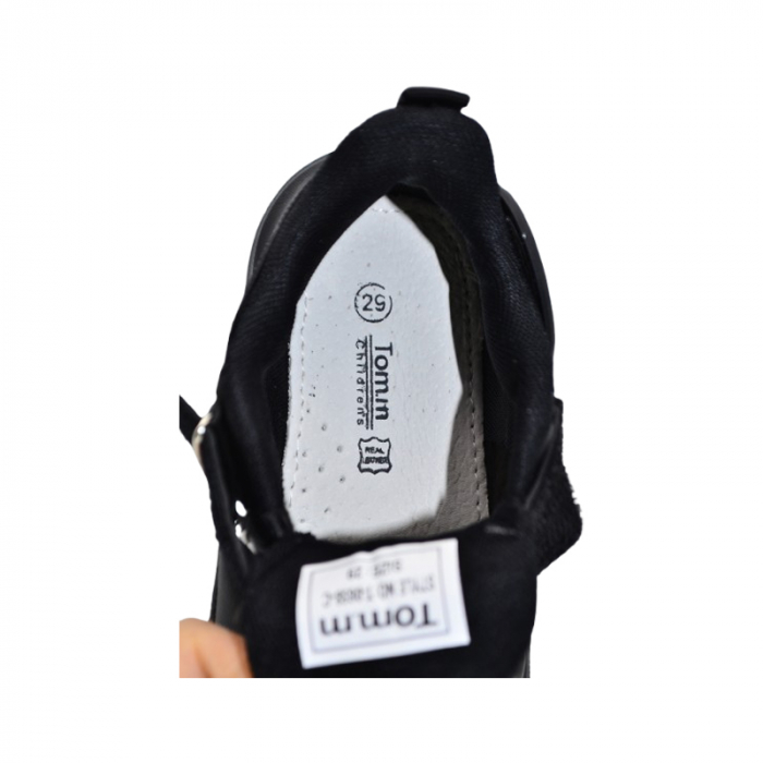 Pantofi ortopedici sport pentru baieti, Tom Miki T-0658-C, Negru [4]