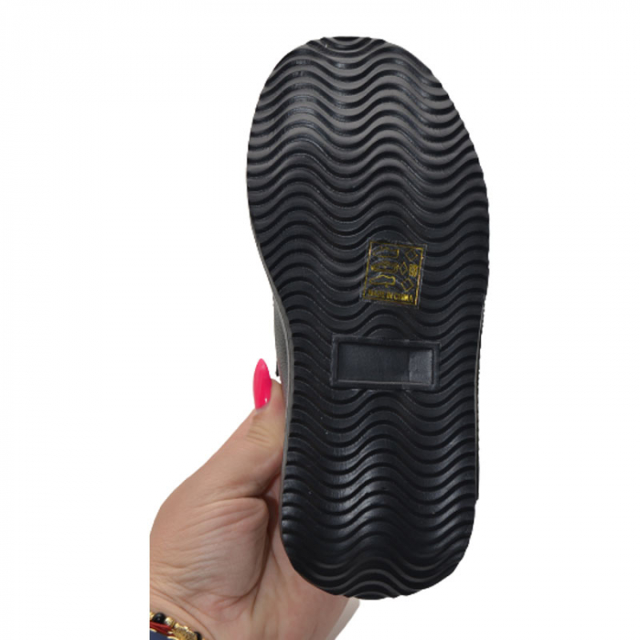 Pantofi sport ortopedici pentru baieti Tom Miki T-10857-C, Negru [5]