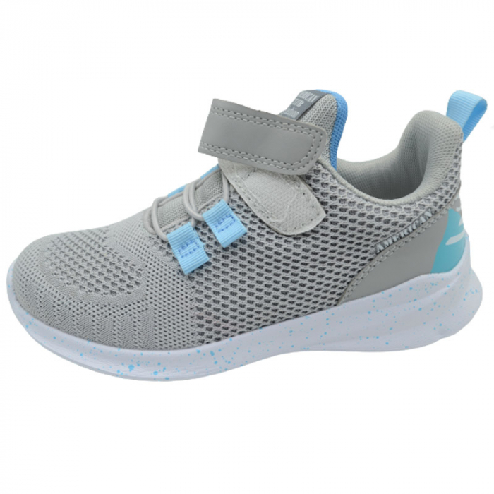 Pantofi sport pentru baieti American Club RD12/22, Gri [4]