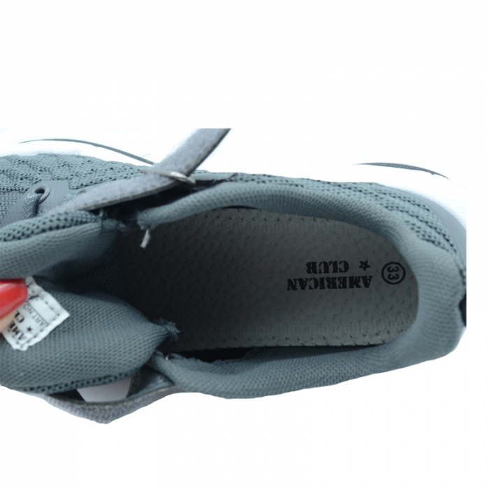 Pantofi sport pentru baieti American Club BS07/20G-32, Gri [2]