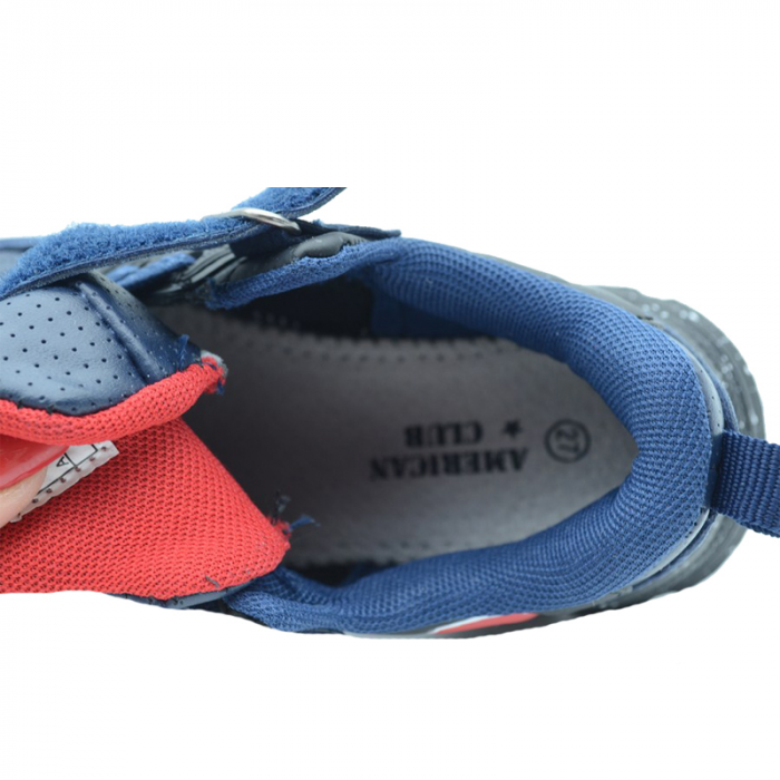 Pantofi sport pentru baieti American Club BS14/20B, Bleumarin [4]