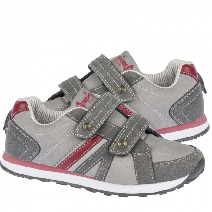 Pantofi sport pentru baieti American Club CA57-14811-G-31, Gri [3]