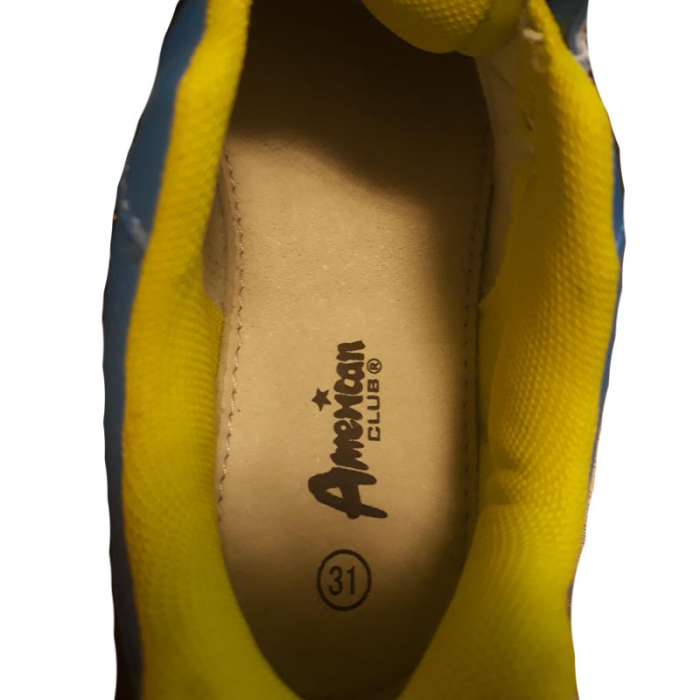 Pantofi sport pentru baieti American Club CA95-06968-4-29, Albastru [3]