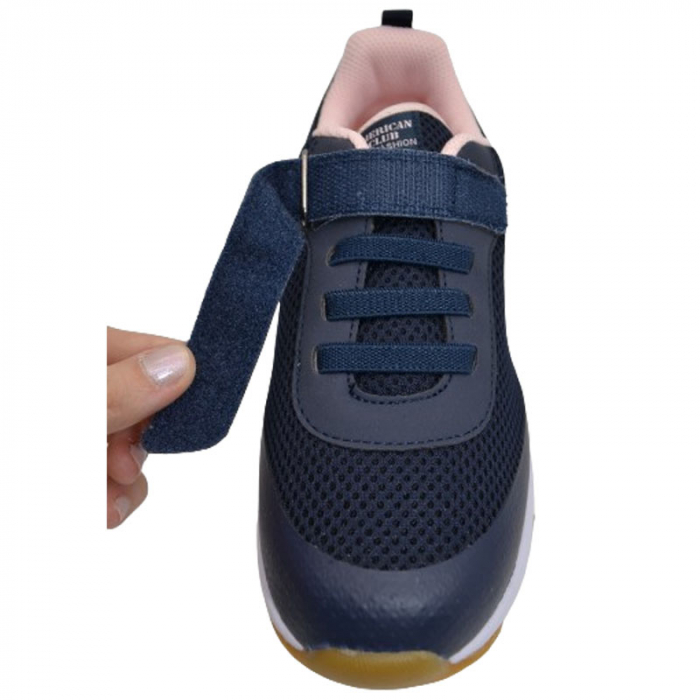 Pantofi sport pentru fete American Club ES128/23, Bleumarin [3]