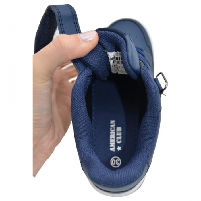 Pantofi sport pentru baieti American Club ES116/23-B, Bleumarin [5]
