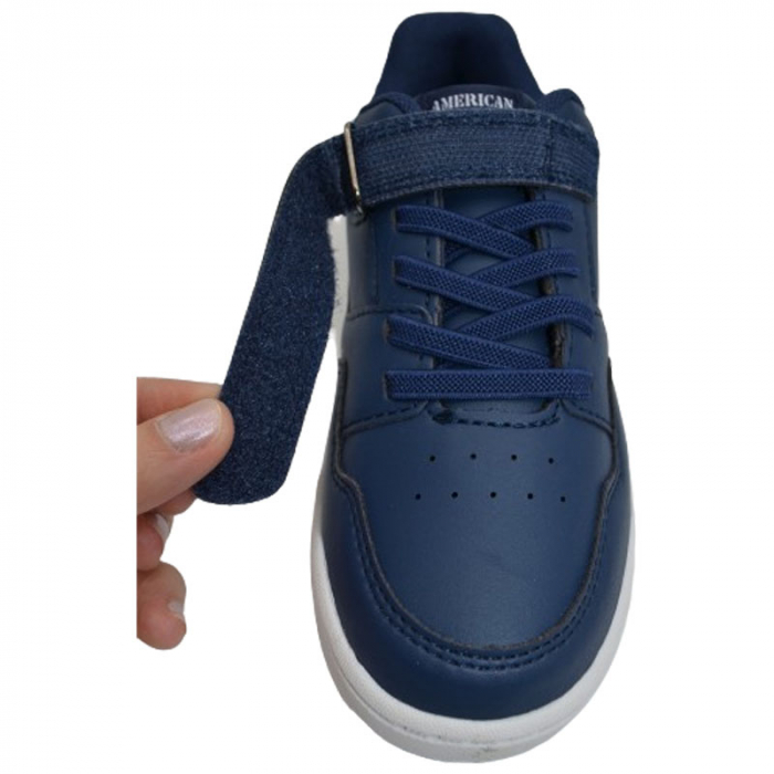 Pantofi sport pentru baieti American Club ES116/23-B, Bleumarin [4]
