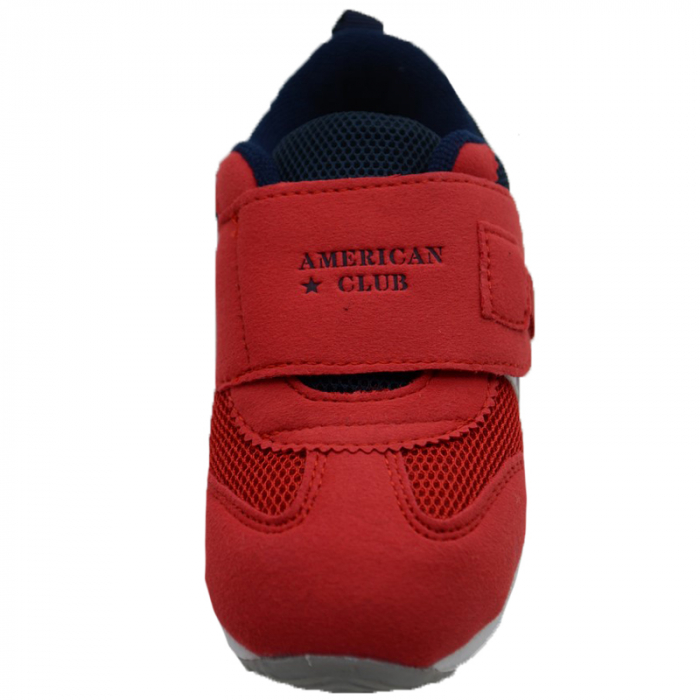 Pantofi sport pentru baieti American Club ES14/21-22, Rosu [2]