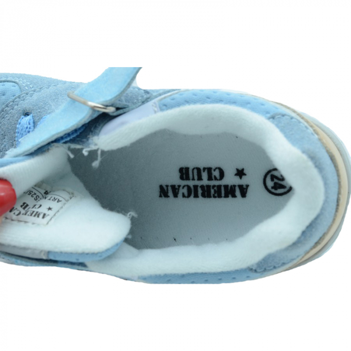 Pantofi sport pentru baieti American Club ES25/20-22, Albastru [2]