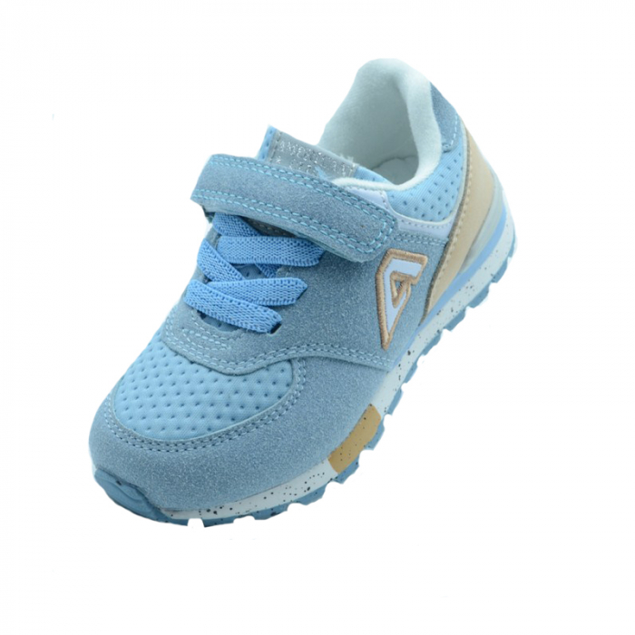Pantofi sport pentru baieti American Club ES25/20-22, Albastru [4]