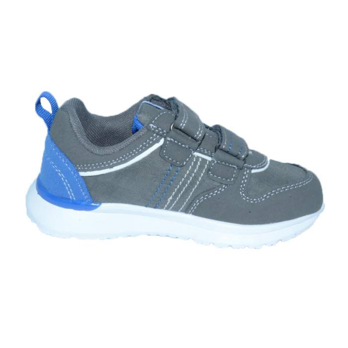 Pantofi sport pentru baieti American Club ES31/19G-31, Gri [3]