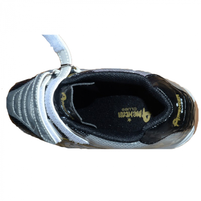 Pantofi sport pentru baieti American Club OG15/19AR-35, Argintiu [6]
