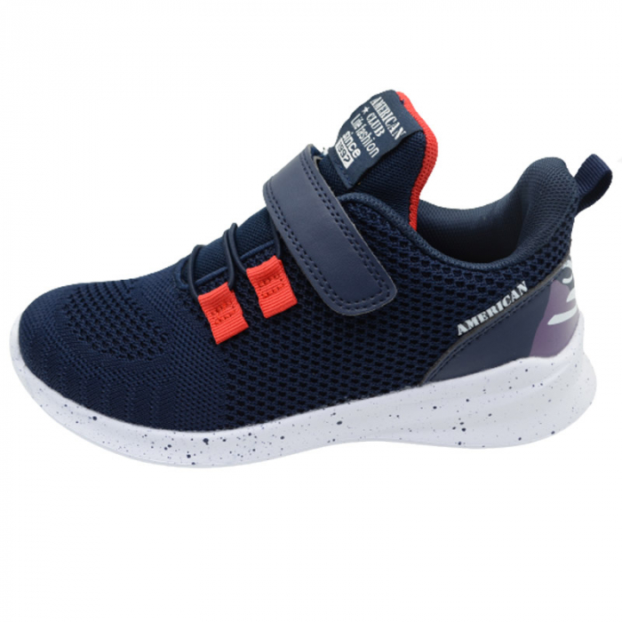 Pantofi sport pentru baieti American Club RD12/22B, Bleumarin [5]