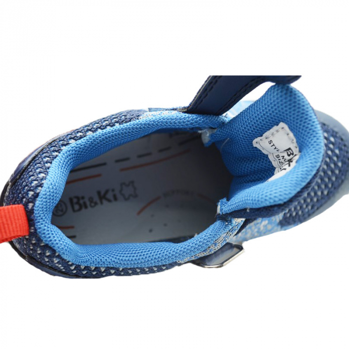 Pantofi sport pentru baieti Bi&Ki C-B003-25-D-21-eu, Albastru [4]