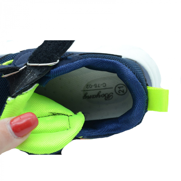 Pantofi sport pentru baieti Boyang C-75-02-F-22-eu, Multicolor [4]