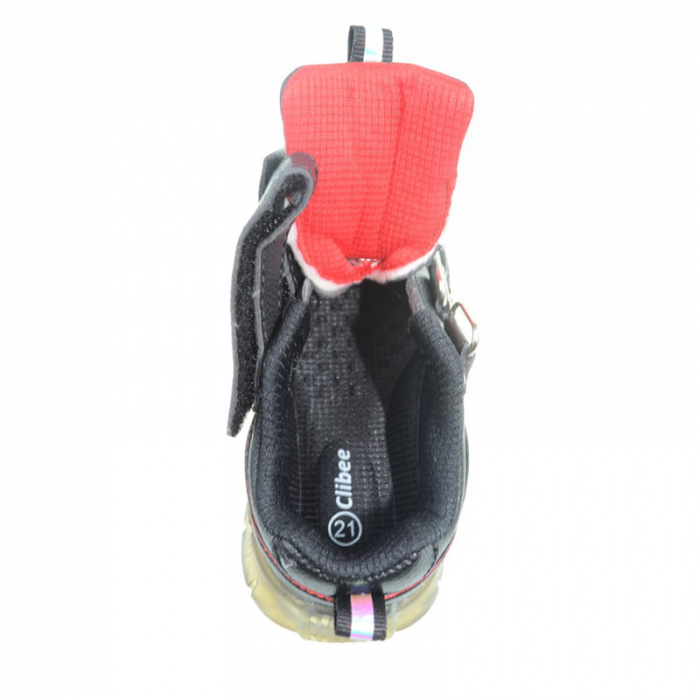 Pantofi sport pentru baieti Clibee F-967N-21-eu, Negru [4]