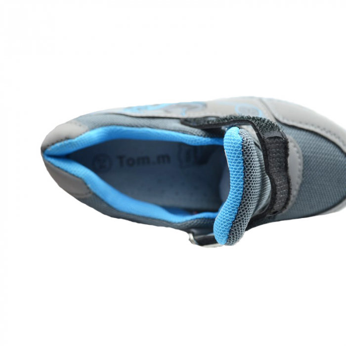 Pantofi sport pentru baieti Tom Miki C-T39-49-B-21-eu, Gri [4]