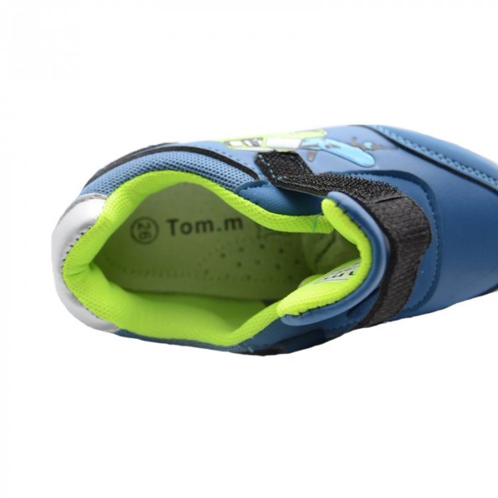 Pantofi sport pentru baieti Tom Miki C-T39-50-C-21-eu, Albastru [2]