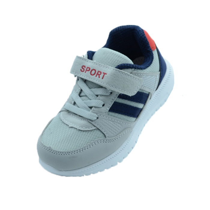 Pantofi sport pentru baieti Tom Miki C-T55-64-K-31, Gri [2]