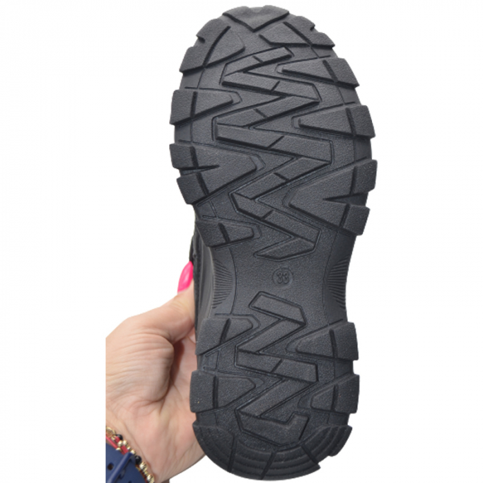 Pantofi sport ortopedici pentru baieti Tom Miki F-0538-A, Negru [5]