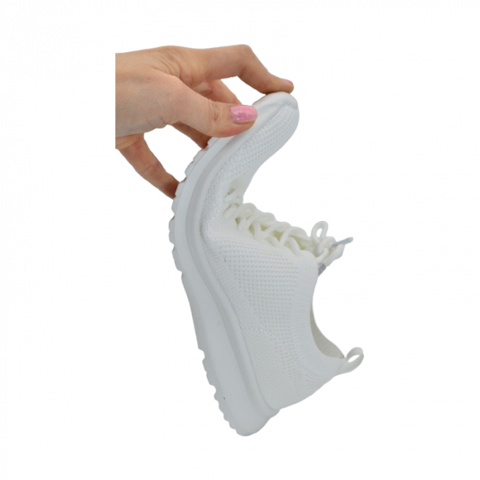 Pantofi sport pentru copii, American Club AA42/24-W, Alb [5]