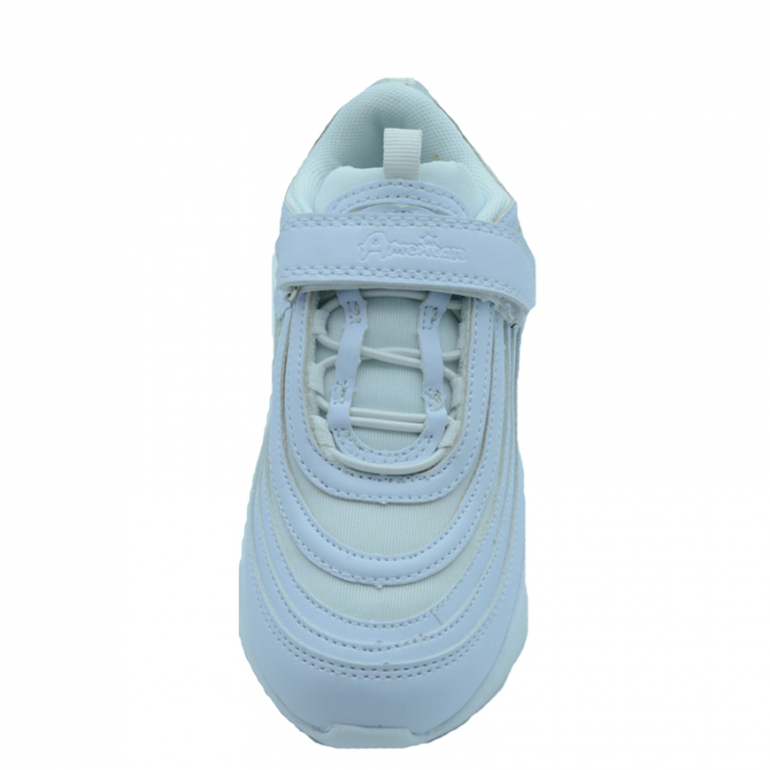 Pantofi sport pentru fete American Club ES14/19-32, Alb [3]