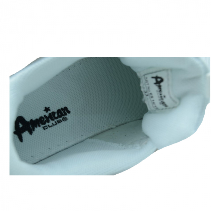 Pantofi sport pentru fete American Club ES14/19-32, Alb [5]