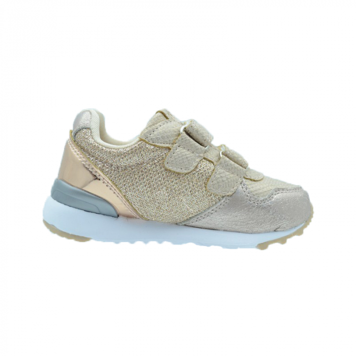 Pantofi sport pentru fete American Club ES26/19AU-25, Auriu [5]