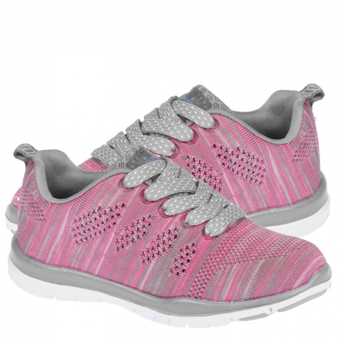 Pantofi sport pentru fete American Club K151973-F-32-eu, Fucsia [3]