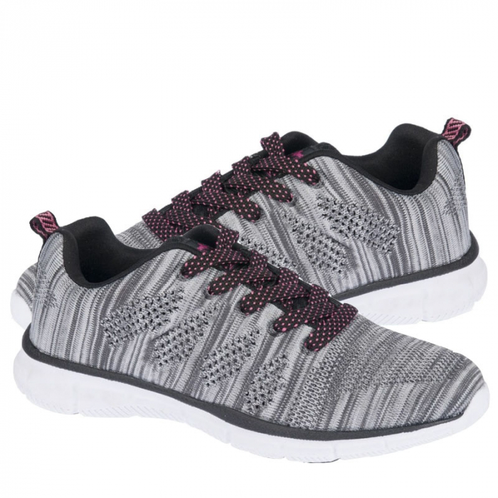 Pantofi sport pentru fete American Club K151973-G-32-eu, Gri [3]