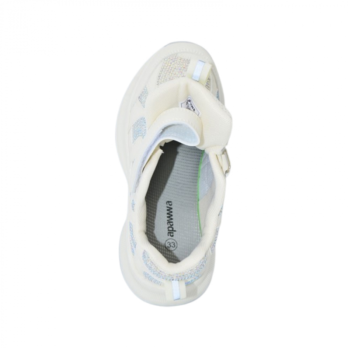 Pantofi sport pentru fete, Apawwa G1815P, Crem [4]
