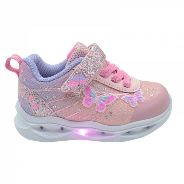 Pantofi sport pentru fete Bi&Ki A-B01040-B, Roz [8]