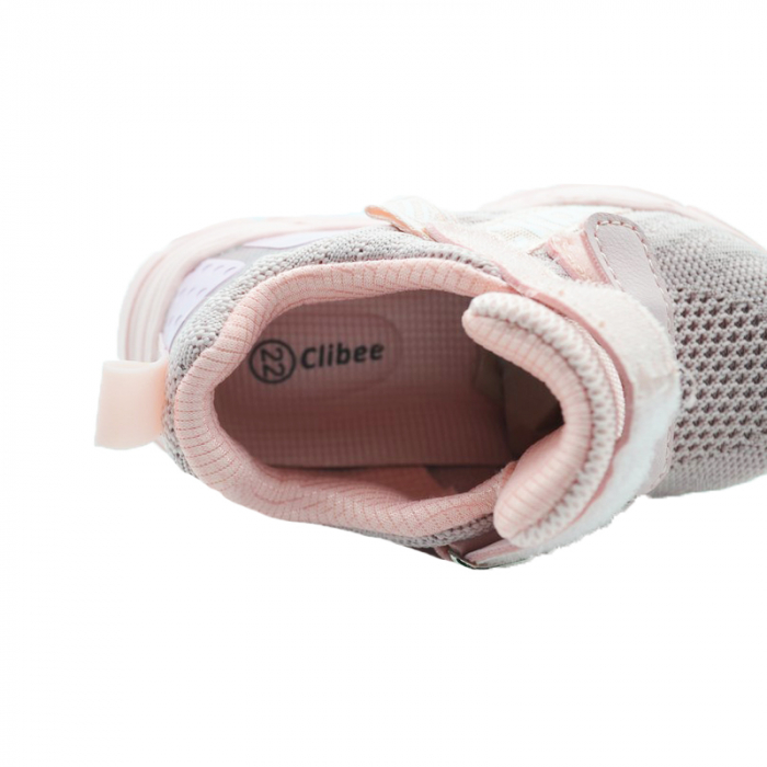 Pantofi sport pentru fete Clibee F-927-21-eu, Roz [4]