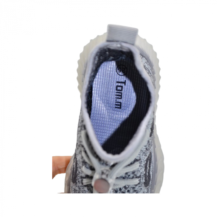 Pantofi sport pentru fete, Tom Miki T-11562-A, Gri [5]