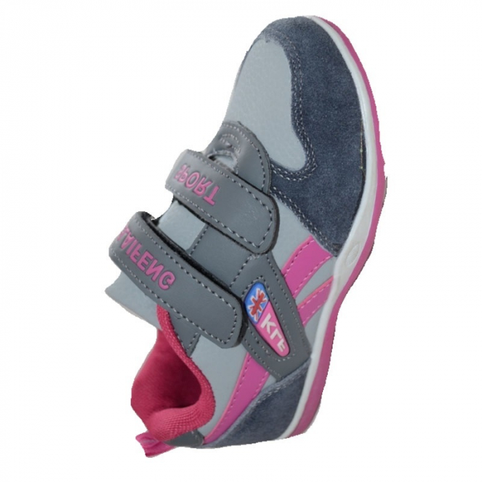 Pantofi sport pentru fete Kellaifeng KLFF22-26, Gri [3]