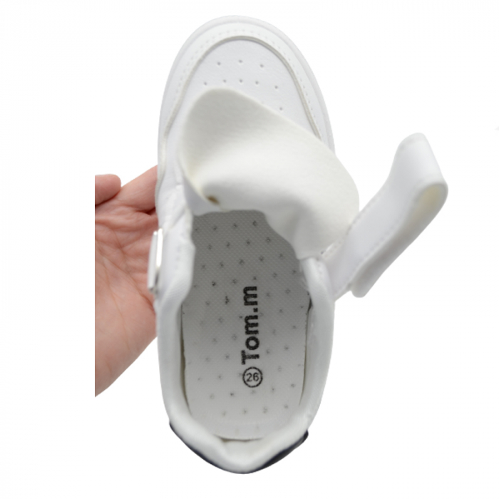 Pantofi pentru baieti Tom Miki C-T9986-D, Alb [2]